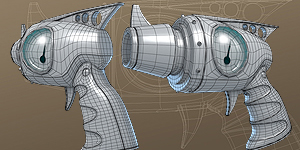 3ds Max科幻激光手枪建模篇